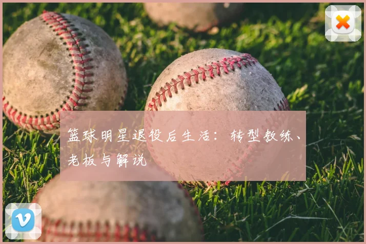篮球明星退役后生活：转型教练、老板与解说